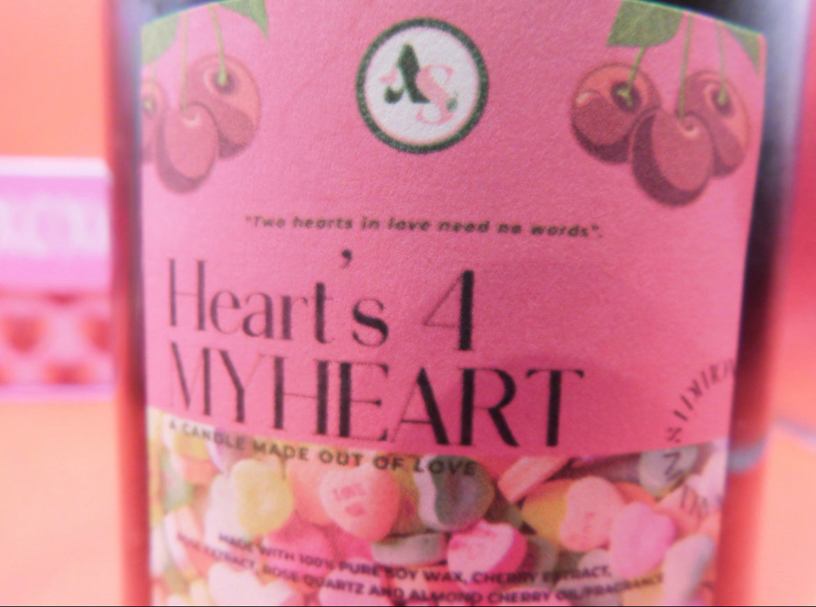 Cherub's Ambrosia "Hearts 4 My Heart" Candle